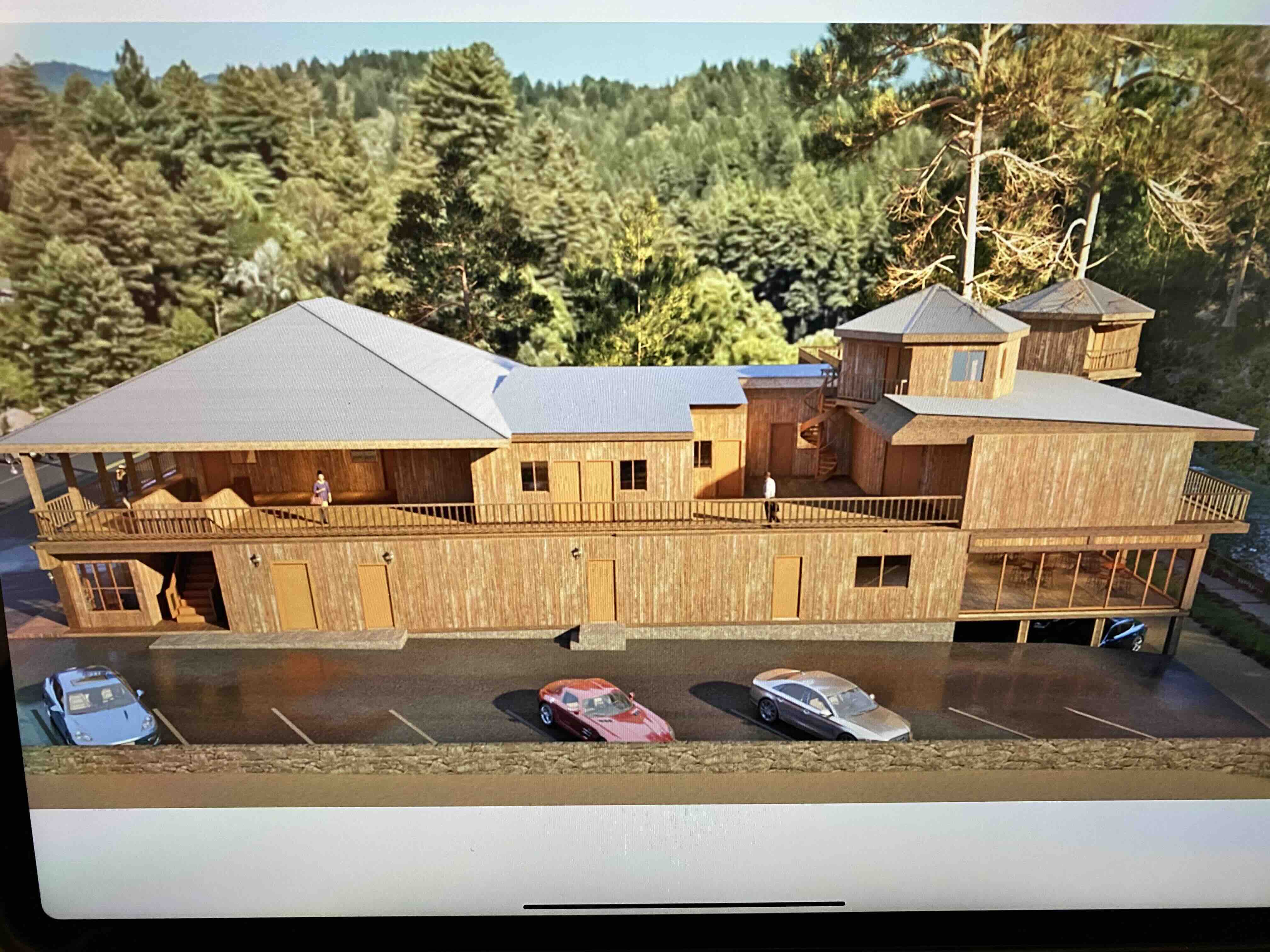 Concept: future hotel massing