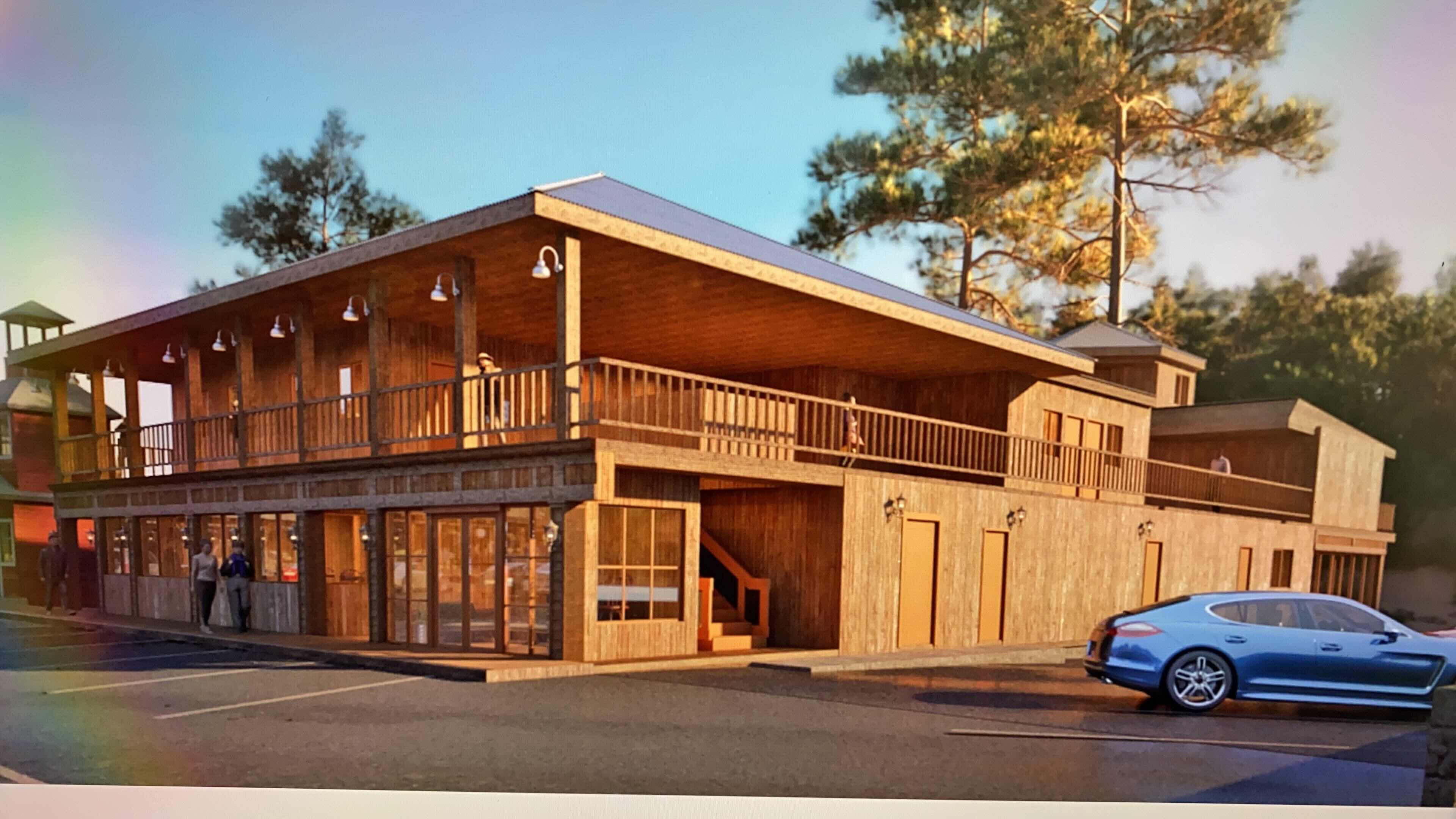 Concept: corner arrival view